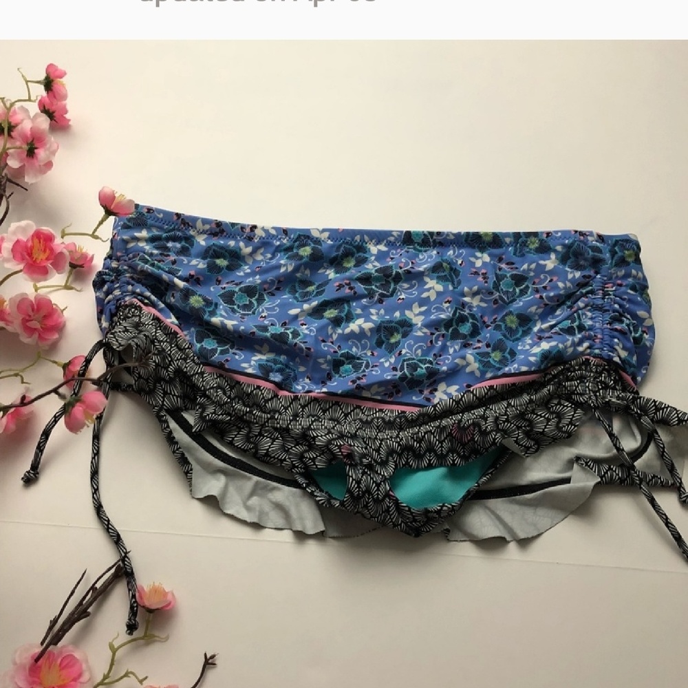Blush Patterened Skirtini Bottom
